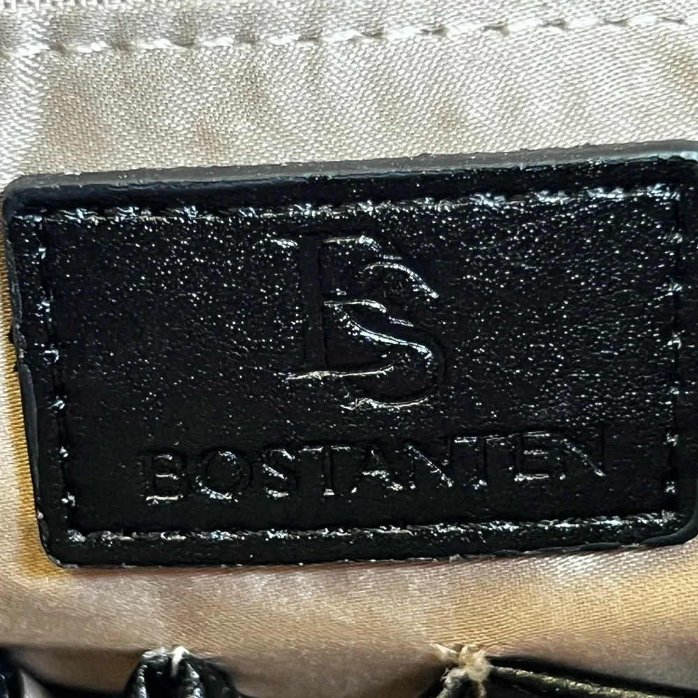 Bostanten Glora Crocodile-Embossed Laptop Bag